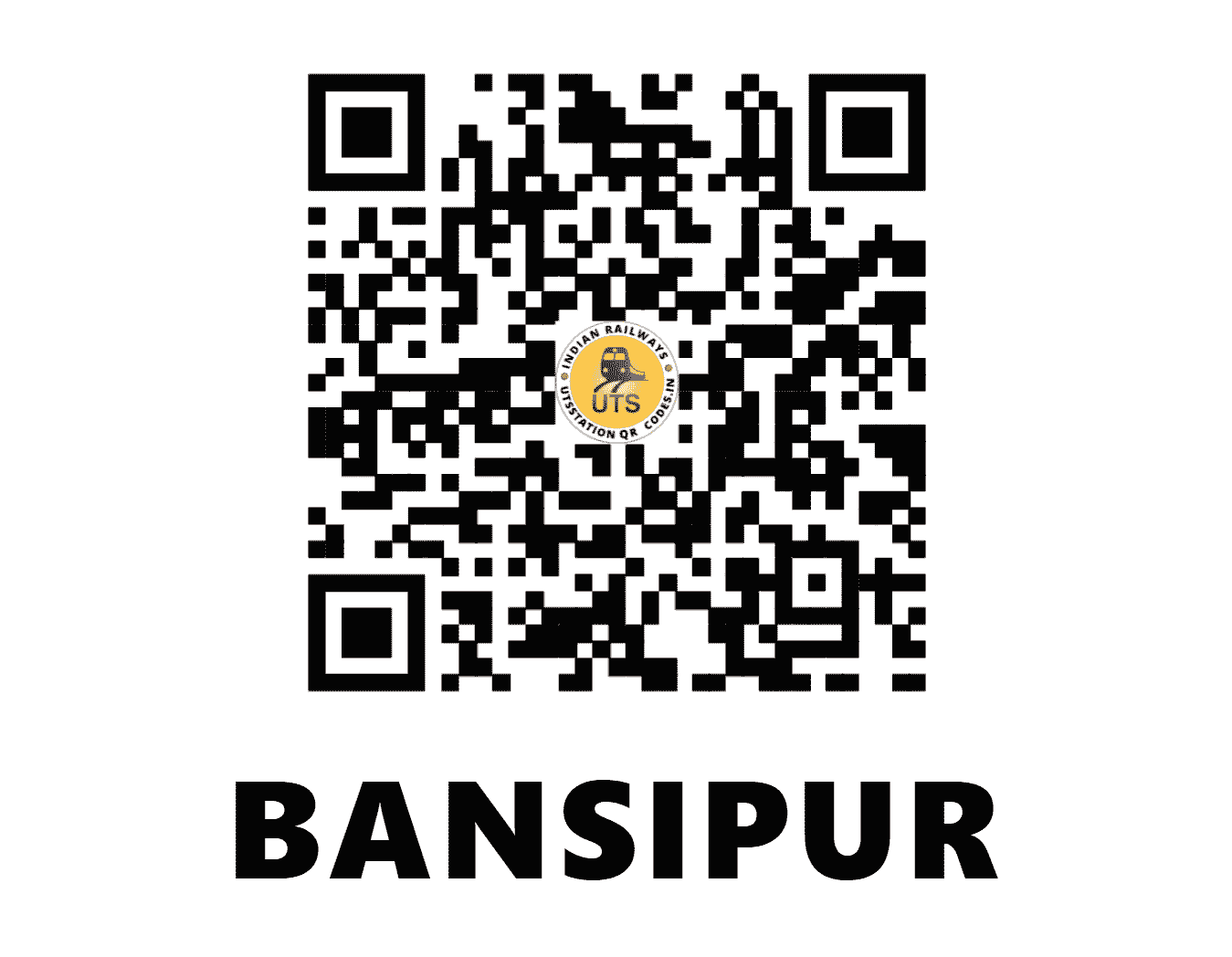UTS QR Code for BANSIPUR - BSQP (EC - BIHAR)