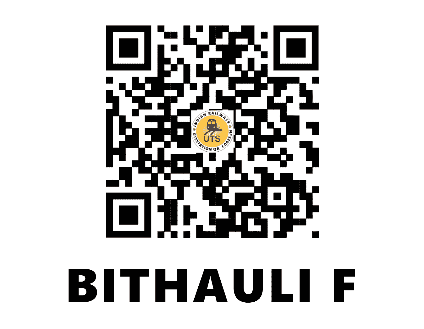UTS QR Code for BITHAULI F - BTHL (EC - BIHAR)