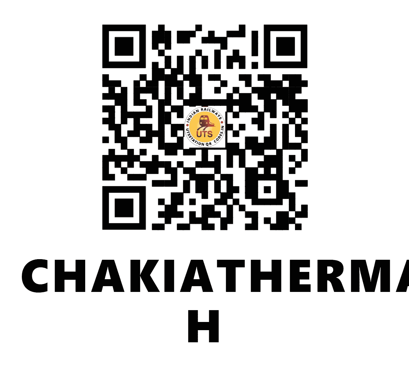 UTS QR Code for CHAKIATHERMAL H - BTPH (EC - BIHAR)