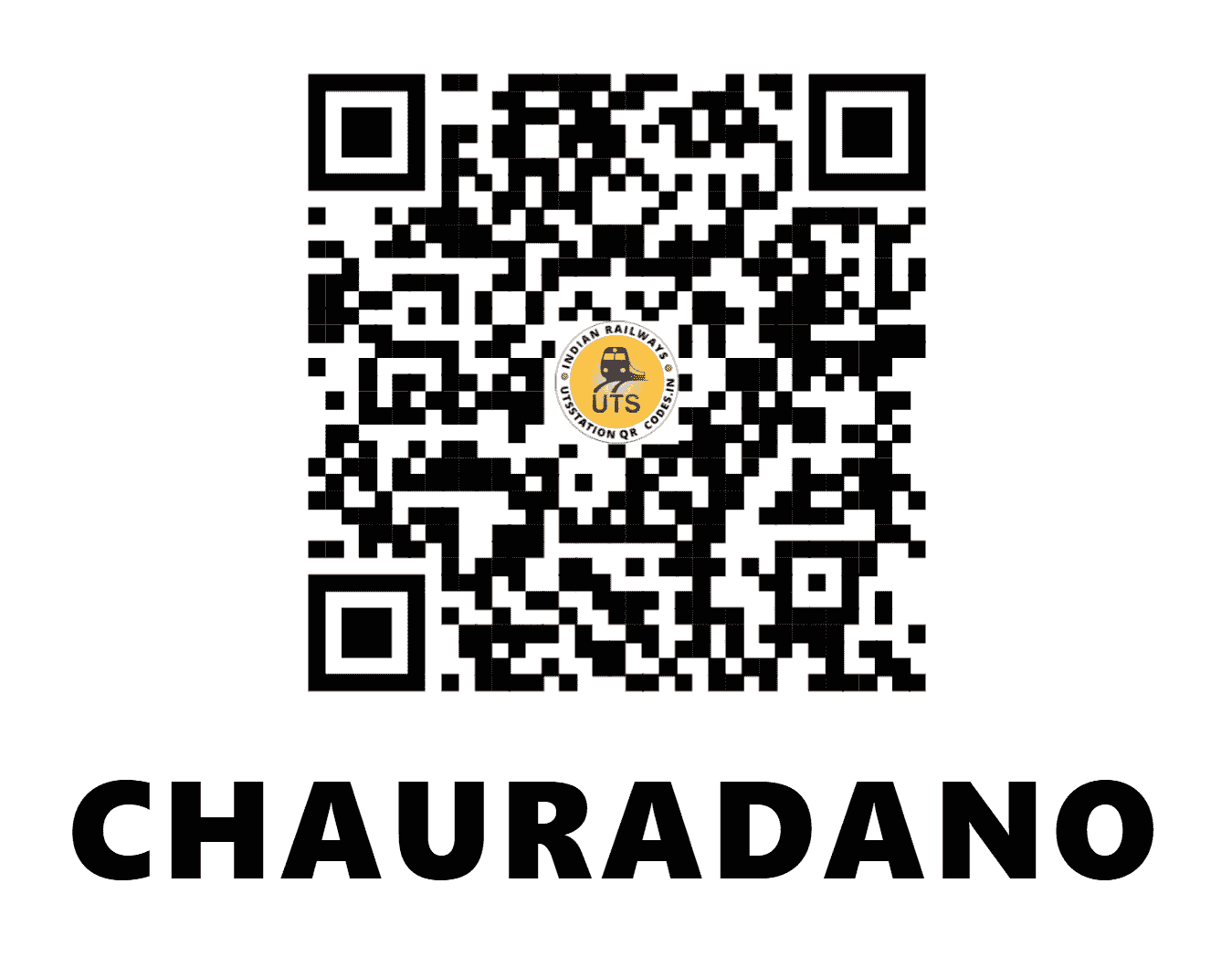 UTS QR Code for CHAURADANO - CAO (EC - BIHAR)