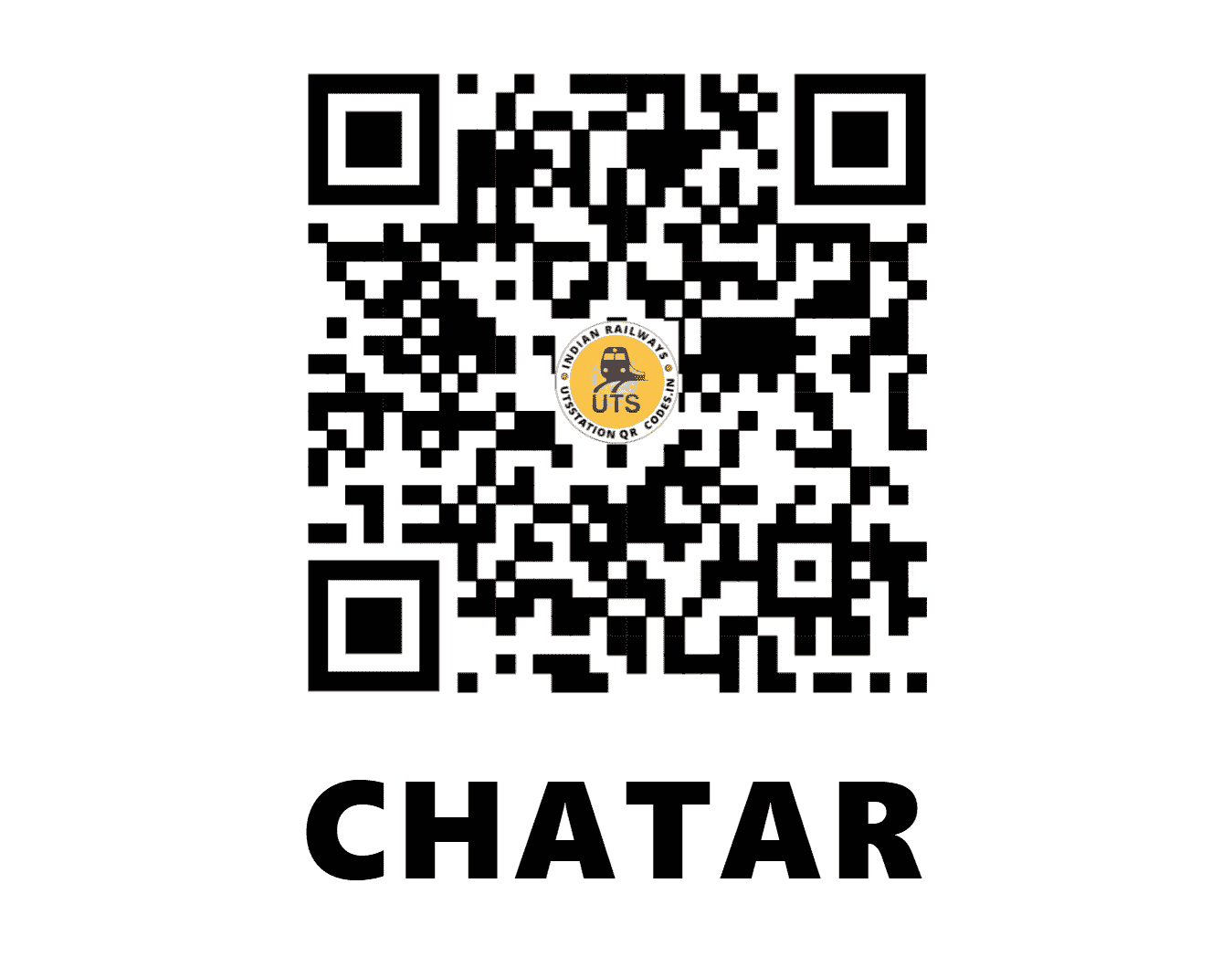 UTS QR Code for CHATAR - CTHT (EC - BIHAR)
