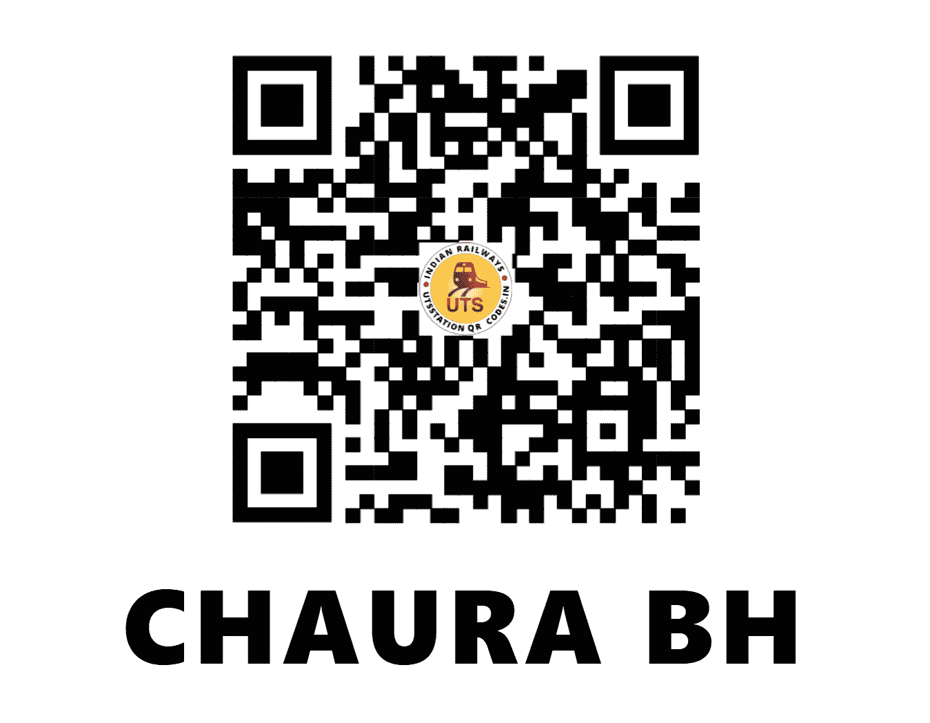 UTS QR Code for CHAURA BH - CUX (EC - BIHAR)