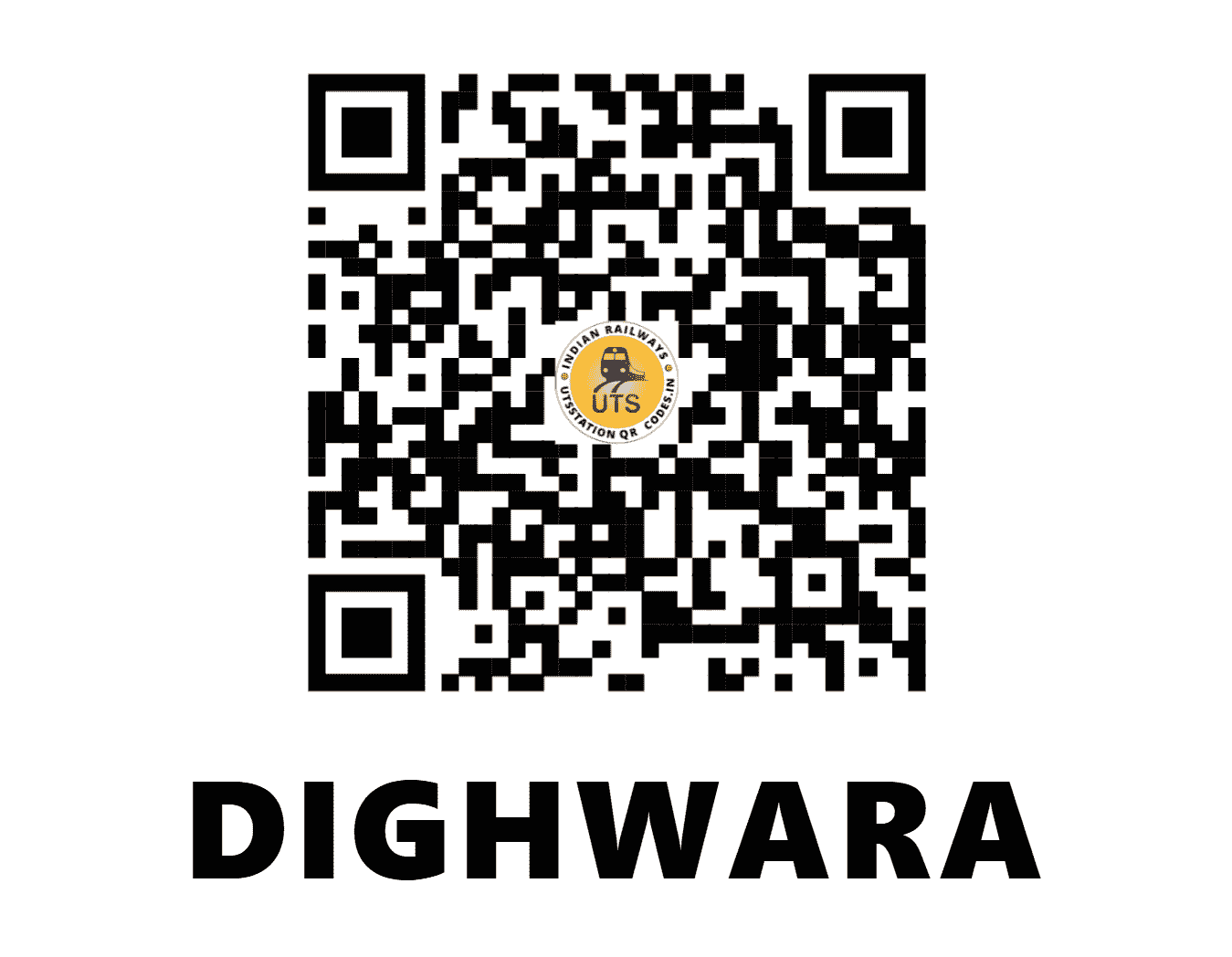 UTS QR Code for DIGHWARA - DGA (EC - BIHAR)
