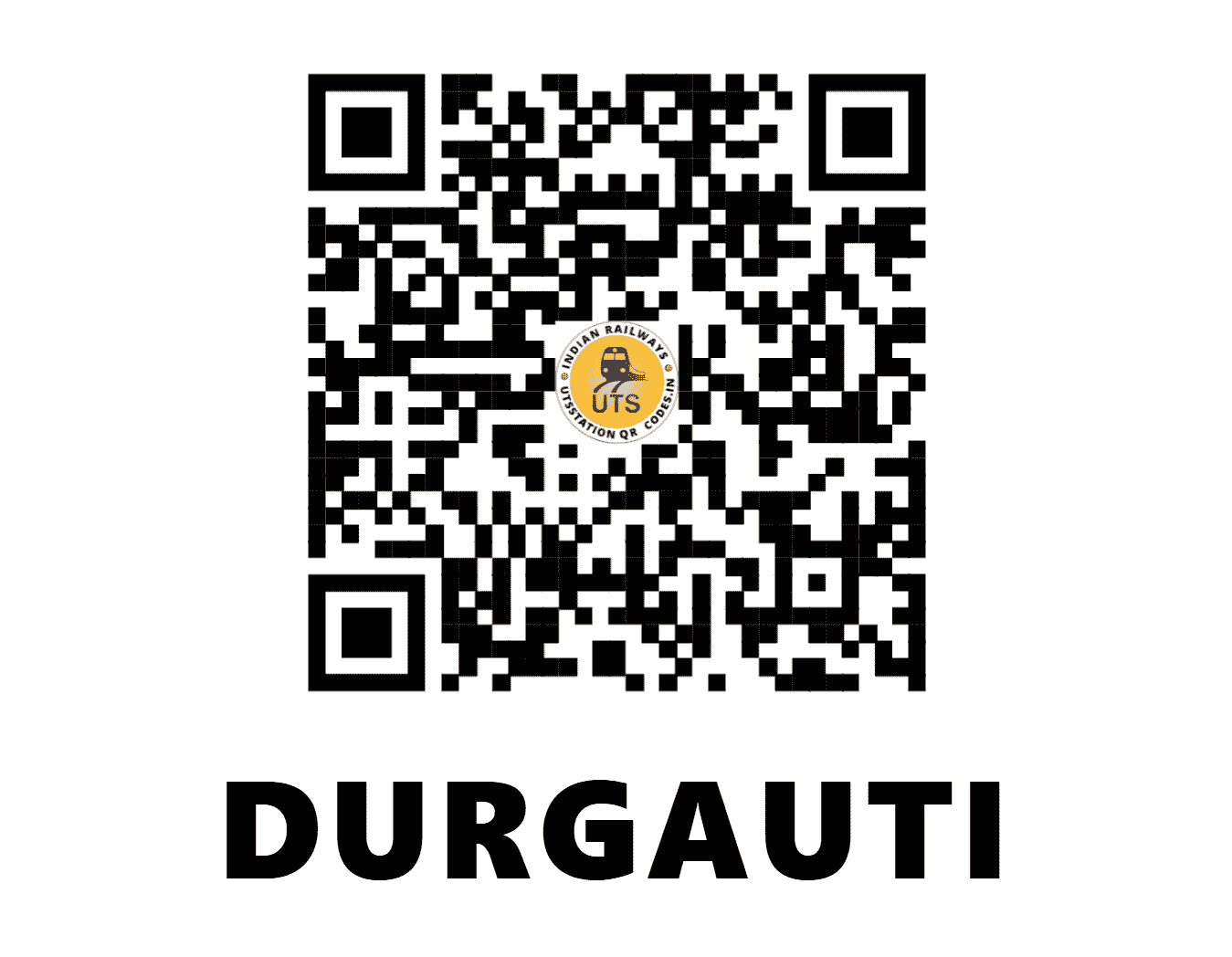 UTS QR Code for DURGAUTI - DGO (EC - BIHAR)