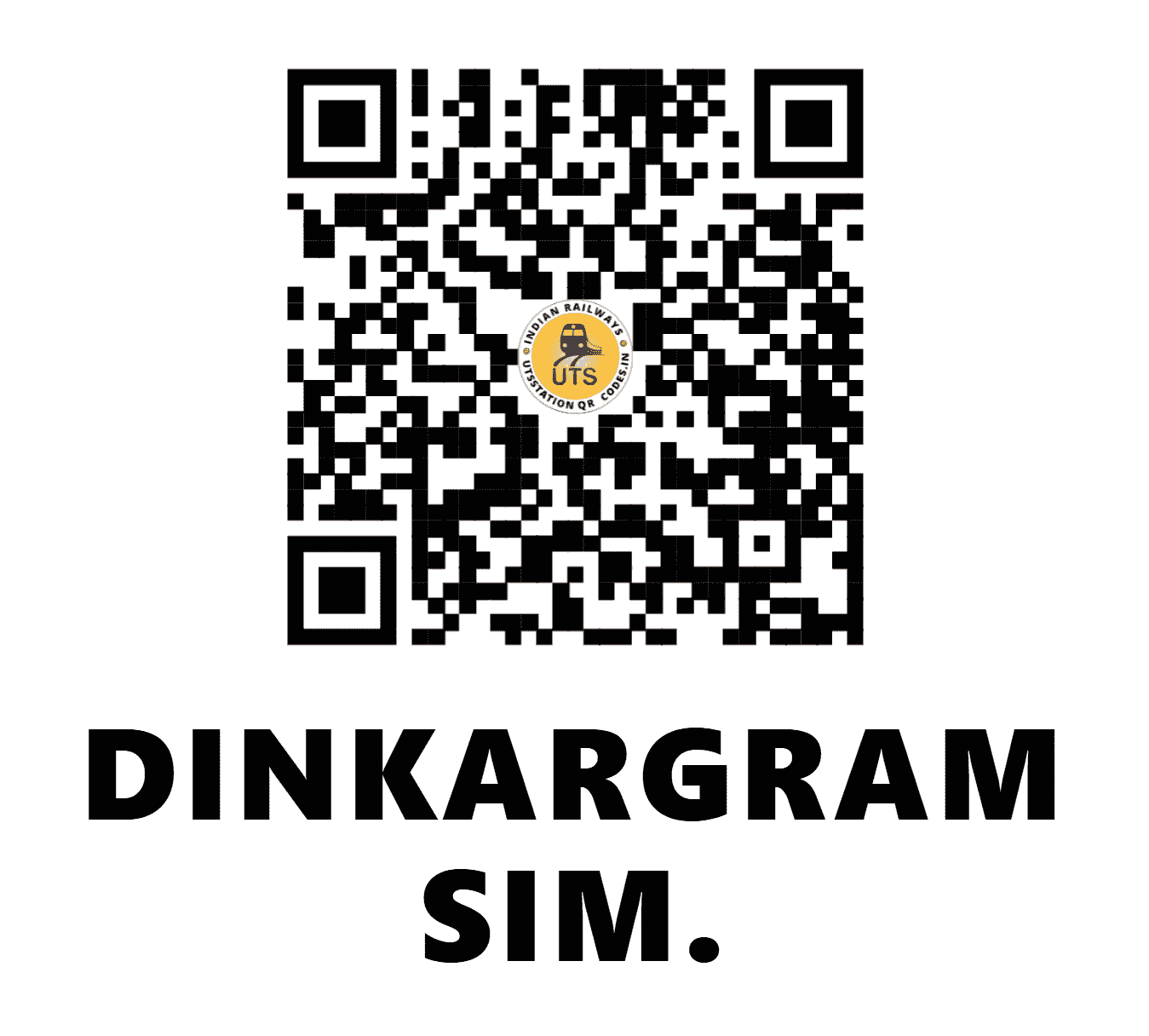UTS QR Code for DINKARGRAM SIM. - DKGS (EC - BIHAR)