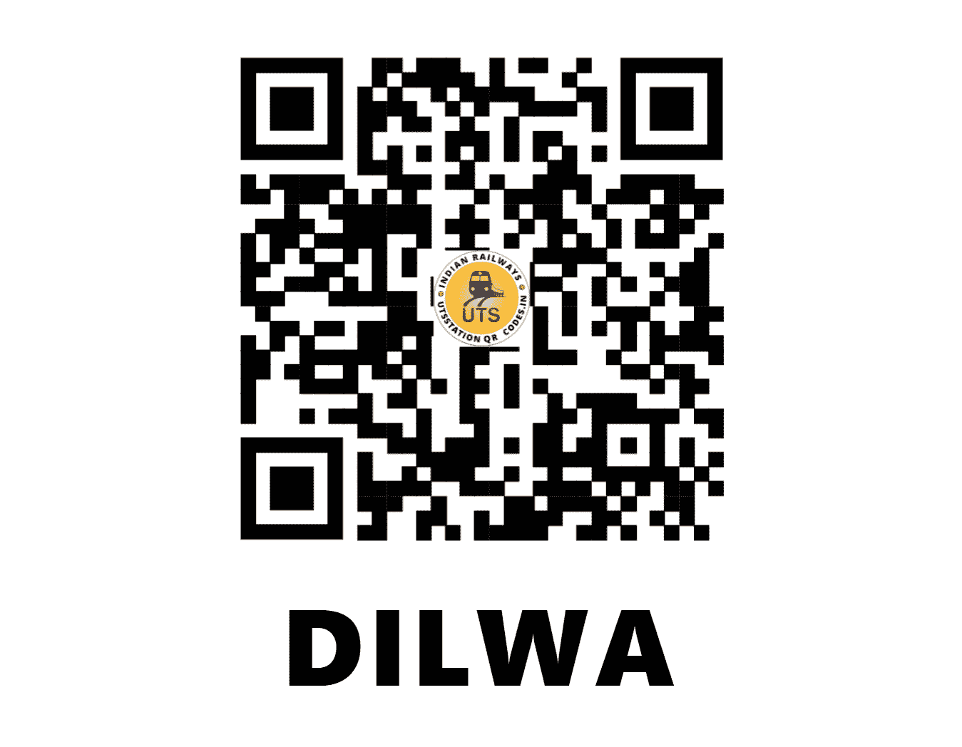 UTS QR Code for DILWA - DLW (EC - BIHAR)