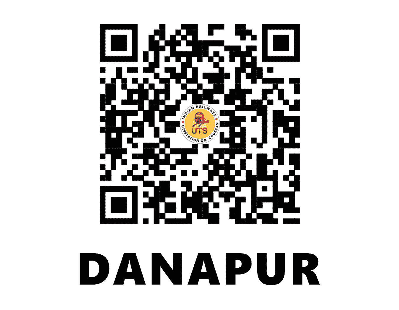 UTS QR Code for DANAPUR - DNR (EC - BIHAR)