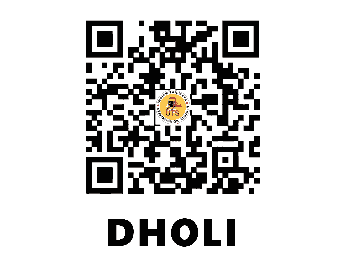 UTS QR Code for DHOLI - DOL (EC - BIHAR)