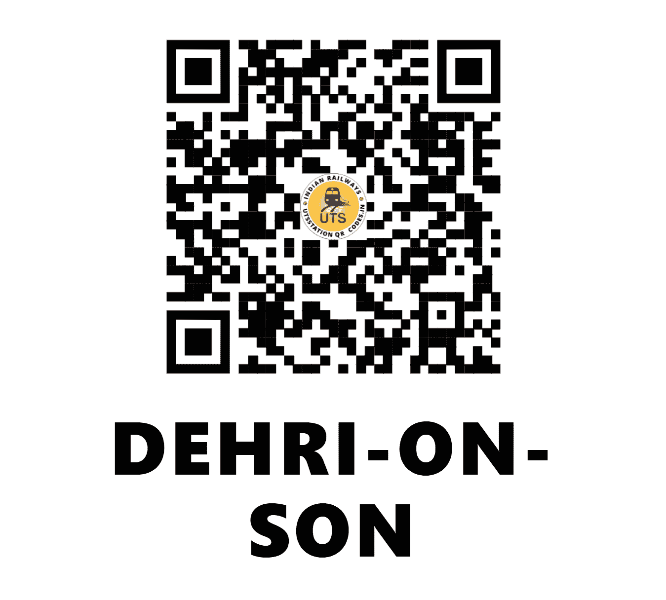 UTS QR Code for DEHRI-ON-SON - DOS (EC - BIHAR)