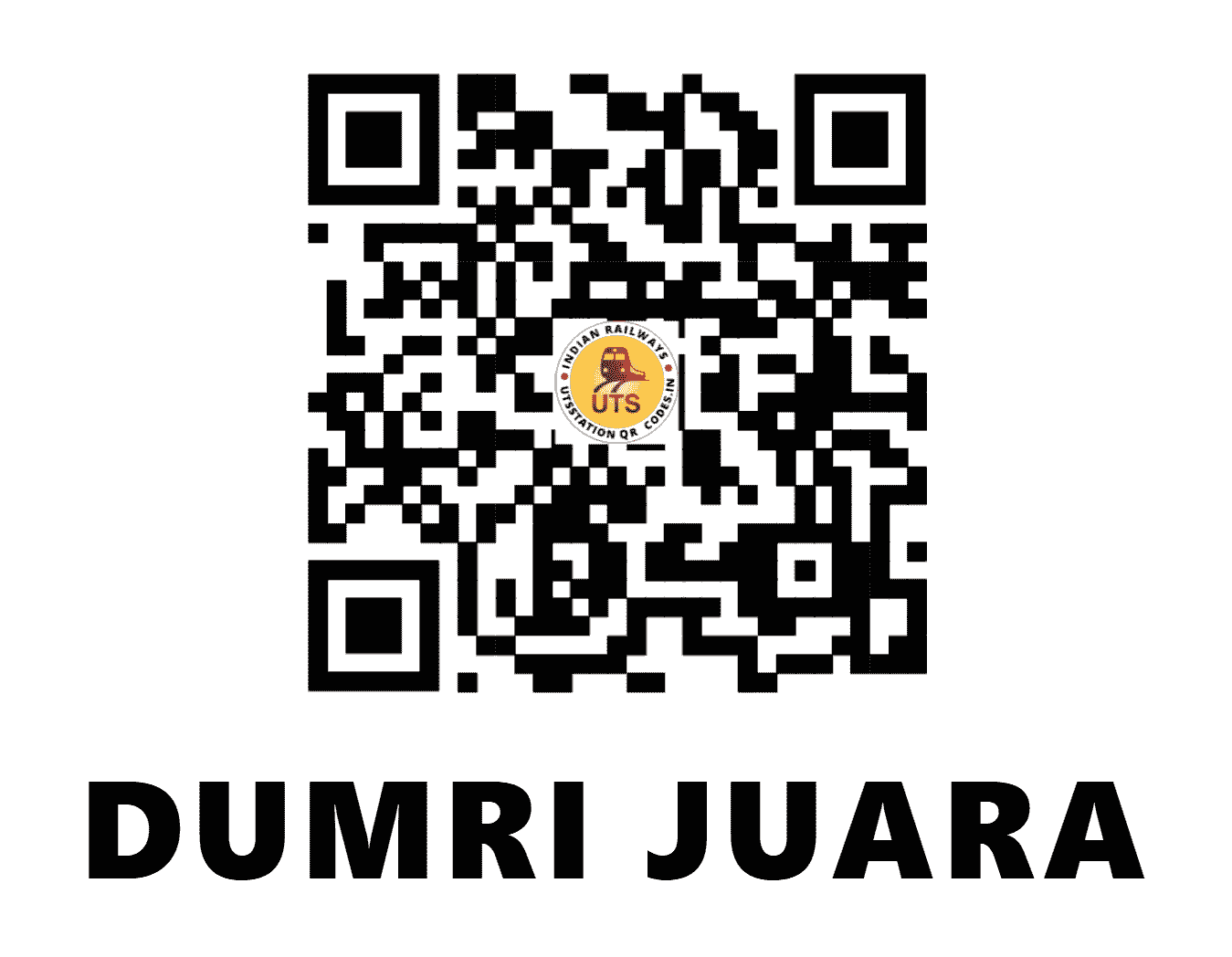 UTS QR Code for DUMRI JUARA - DRI (EC - BIHAR)