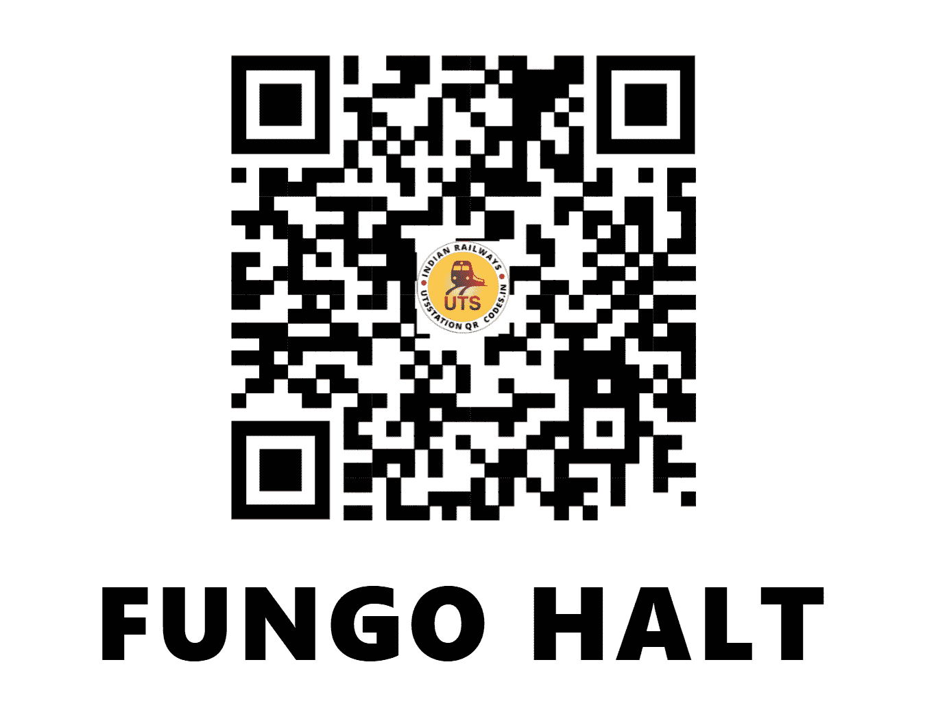 UTS QR Code for FUNGO HALT - FNO (EC - BIHAR)