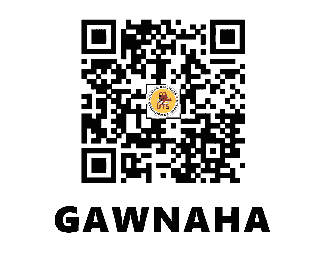 UTS QR Code for GAWNAHA - GAH (EC - BIHAR)