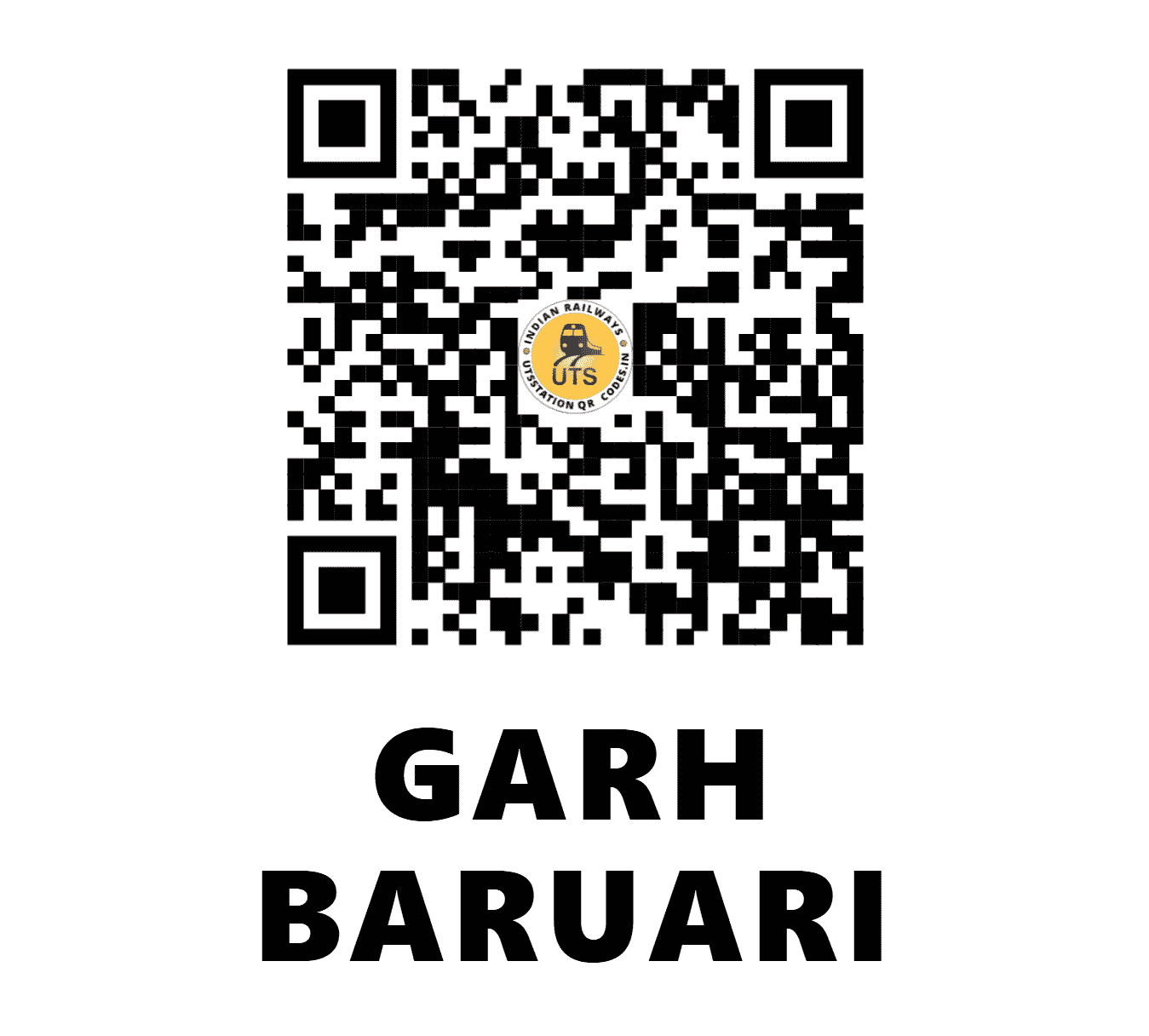 UTS QR Code for GARH BARUARI - GEB (EC - BIHAR)