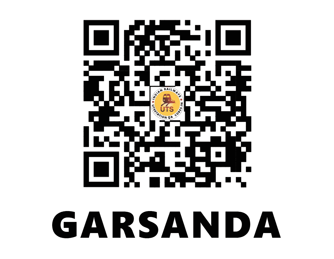 UTS QR Code for GARSANDA - GSDH (EC - BIHAR)