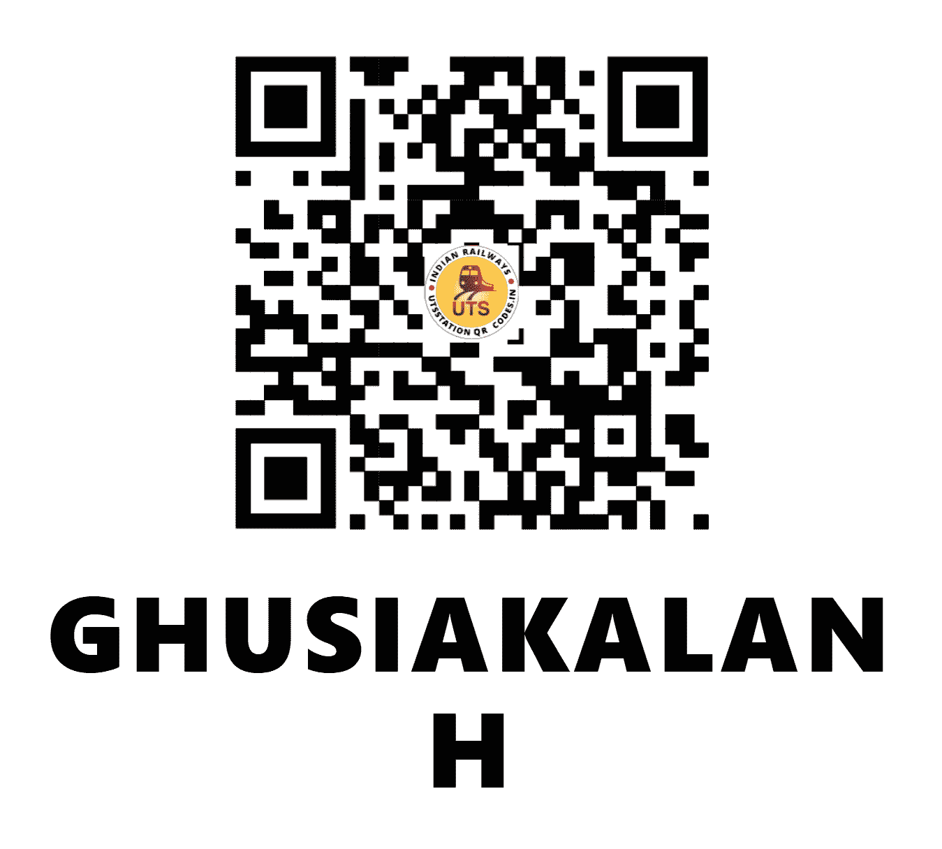 UTS QR Code for GHUSIAKALAN H - GSK (EC - BIHAR)