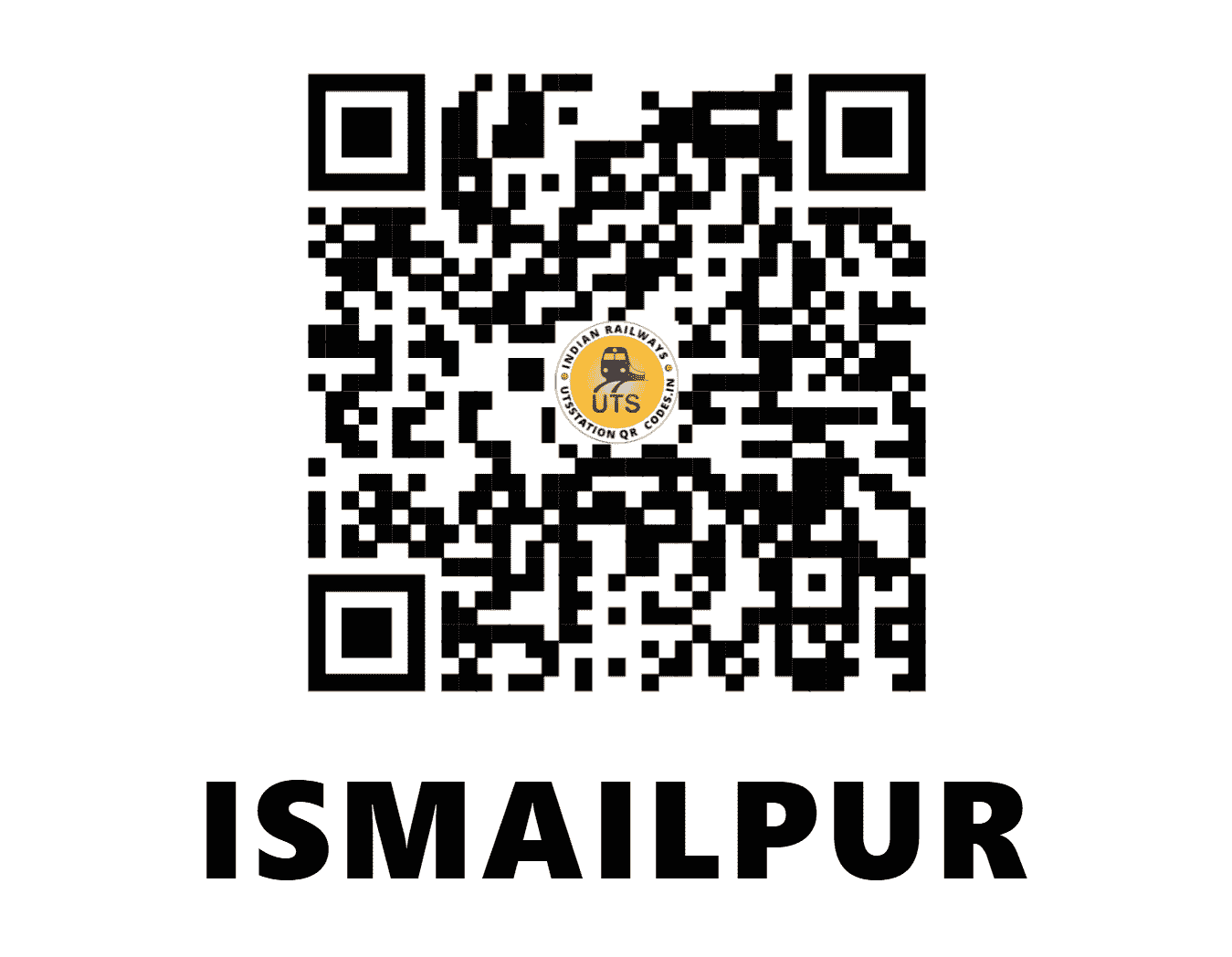 UTS QR Code for ISMAILPUR - IMGE (EC - BIHAR)