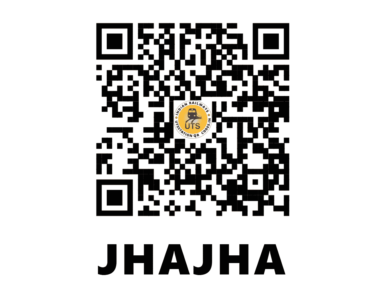 UTS QR Code for JHAJHA - JAJ (EC - BIHAR)