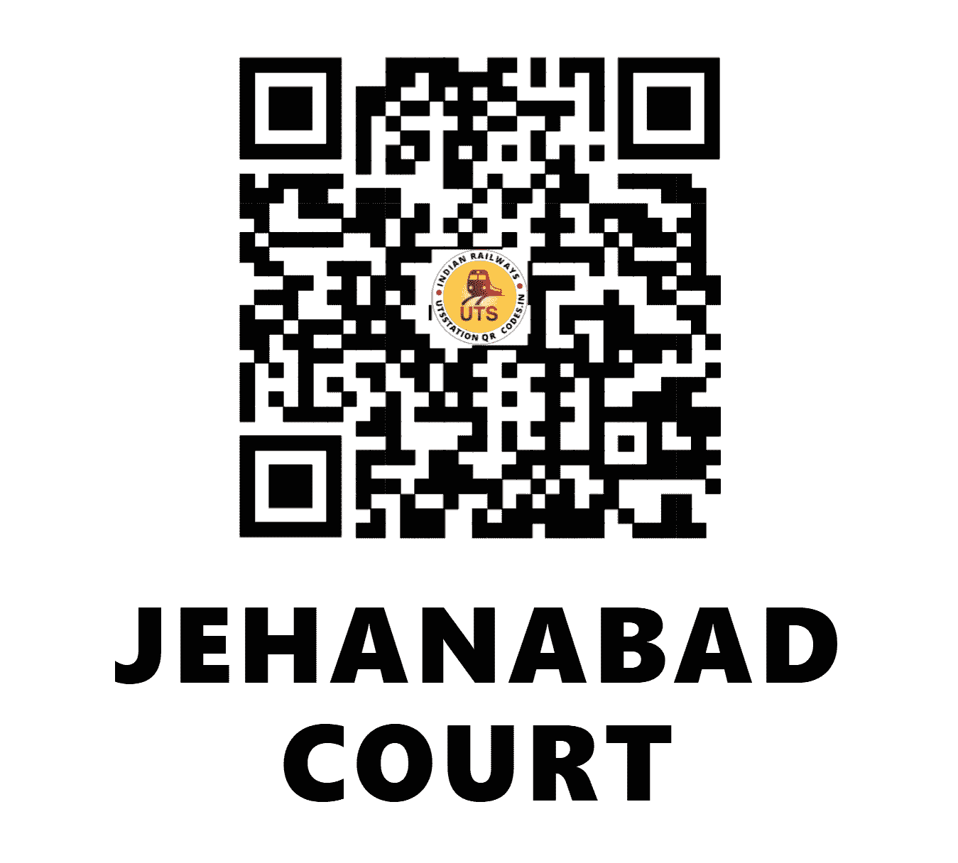 UTS QR Code for JEHANABAD COURT - JHDC (EC - BIHAR)
