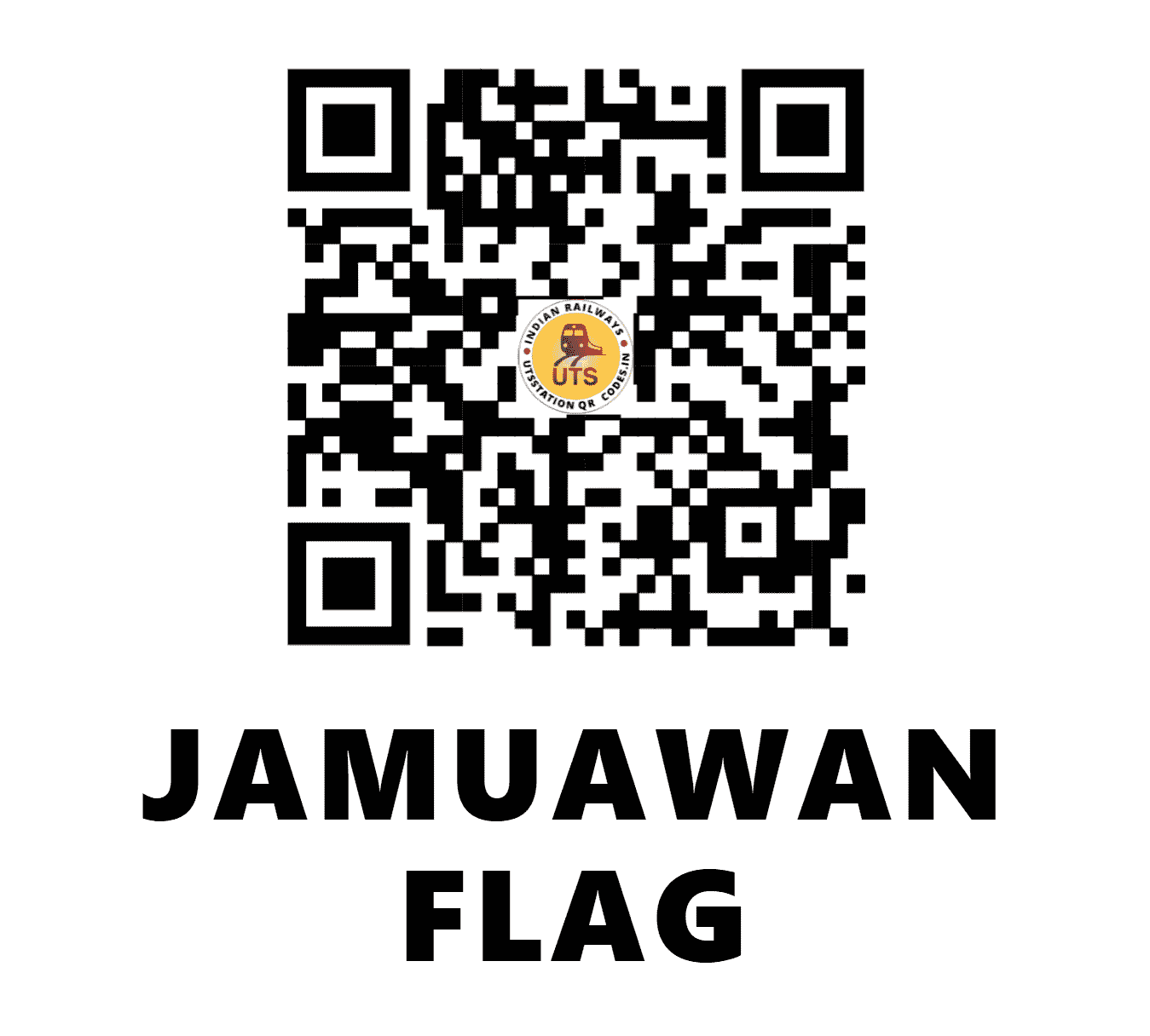 UTS QR Code for JAMUAWAN FLAG - JMN (EC - BIHAR)
