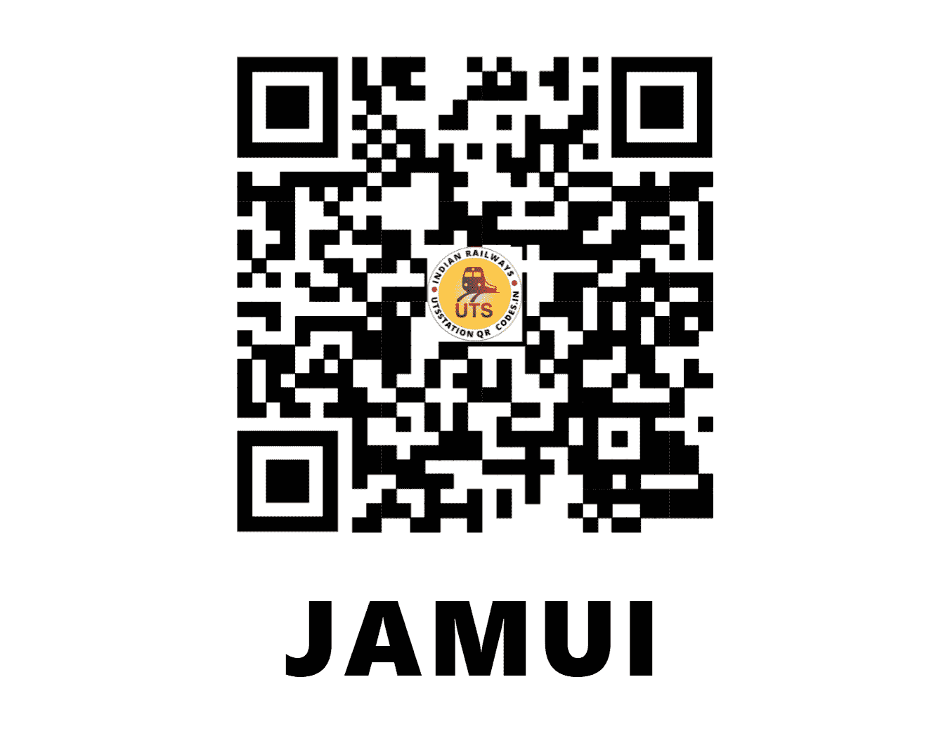 UTS QR Code for JAMUI - JMU (EC - BIHAR)