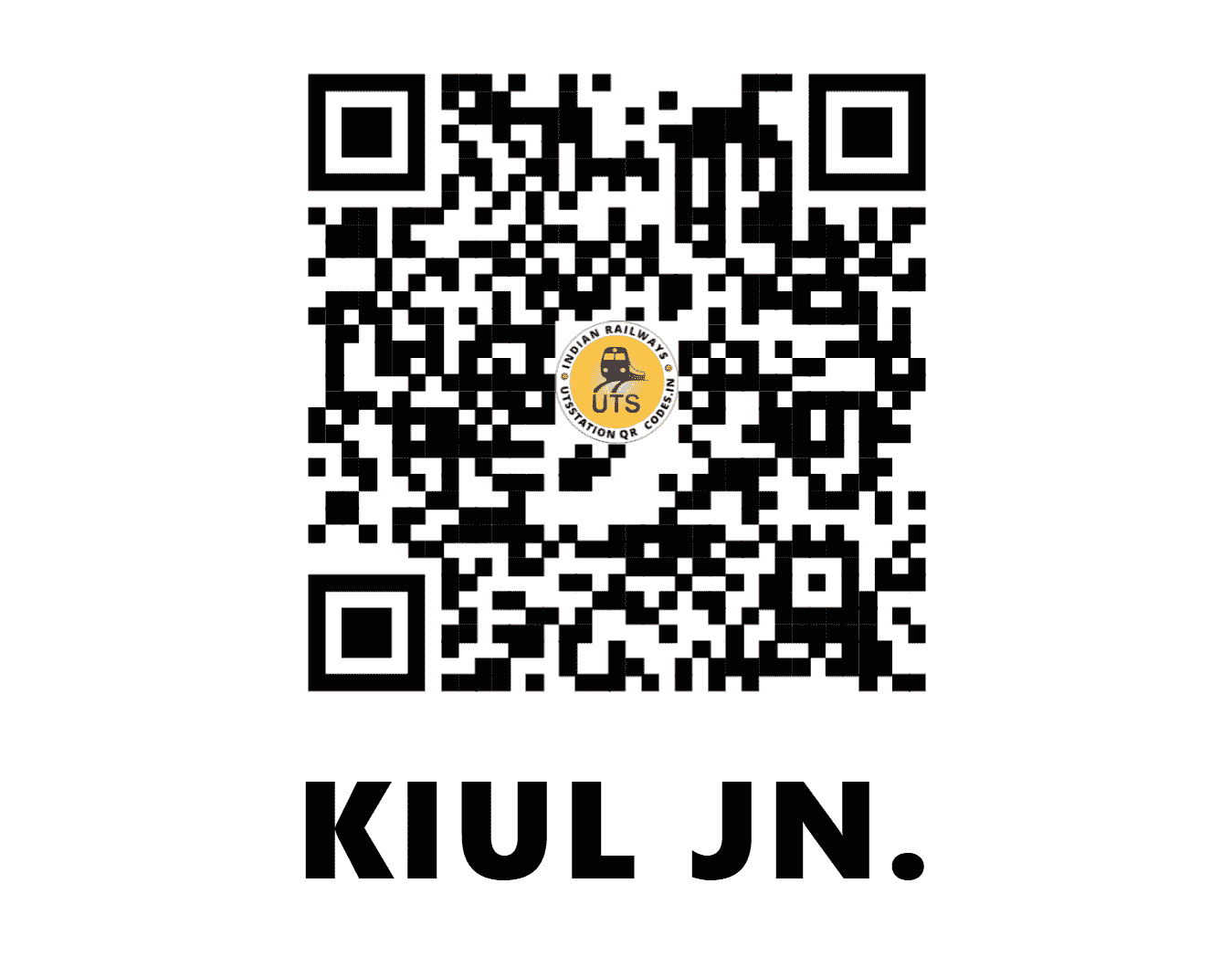 UTS QR Code for KIUL JN. - KIUL (EC - BIHAR)