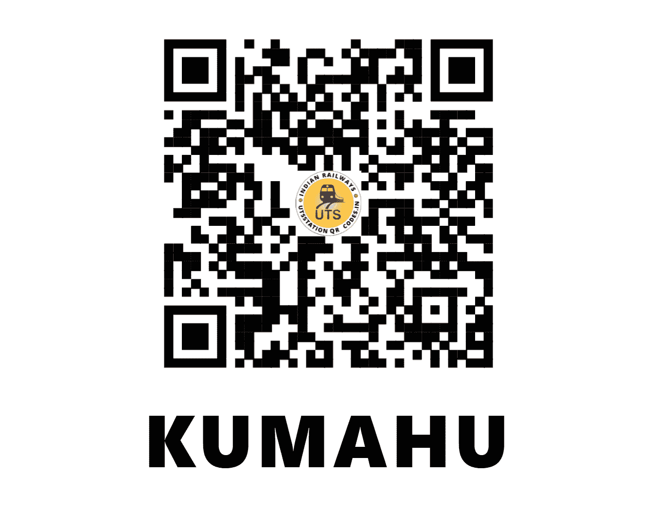 UTS QR Code for KUMAHU - KMGE (EC - BIHAR)