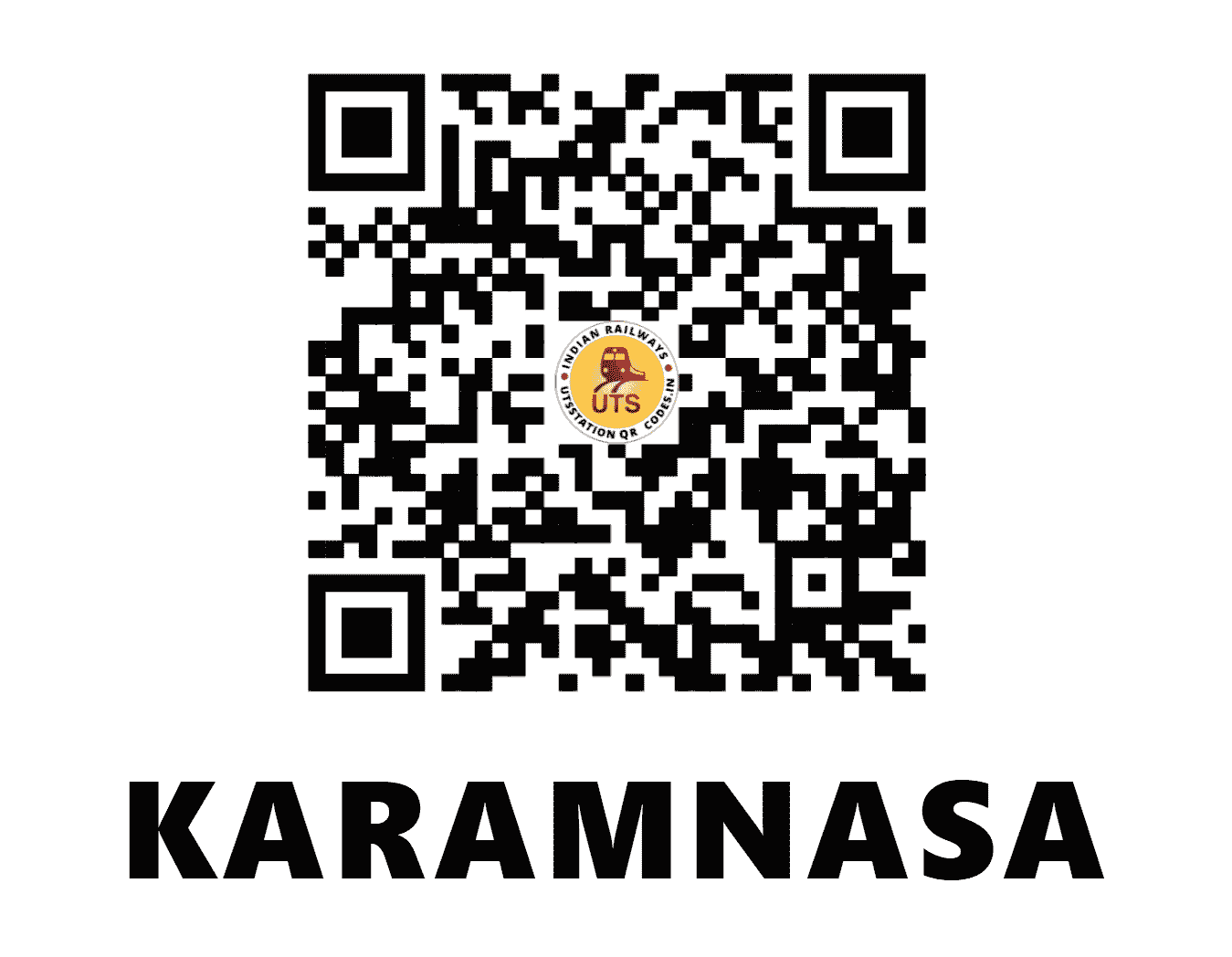UTS QR Code for KARAMNASA - KMS (EC - BIHAR)