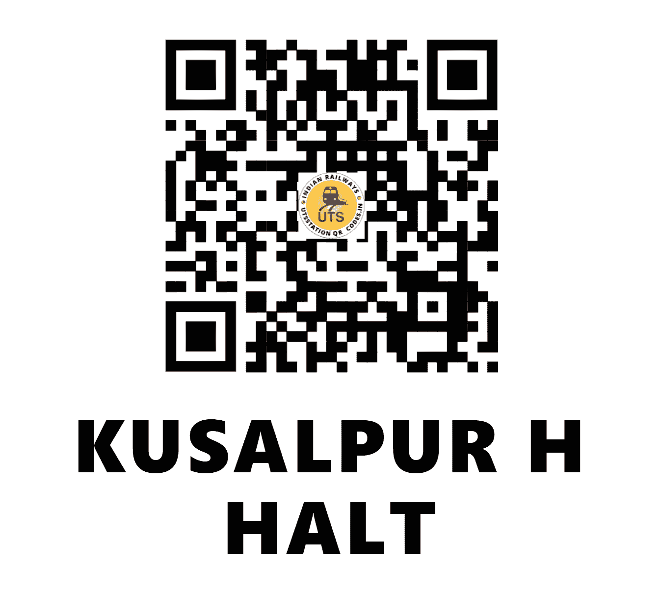 UTS QR Code for KUSALPUR H HALT - KPHH (EC - BIHAR)