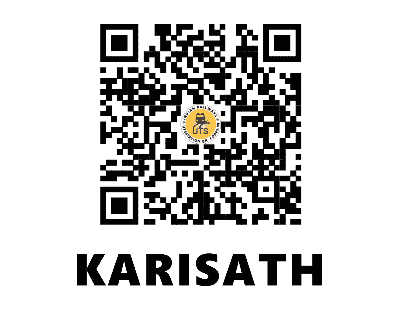 UTS QR Code for KARISATH - KRS (EC - BIHAR)