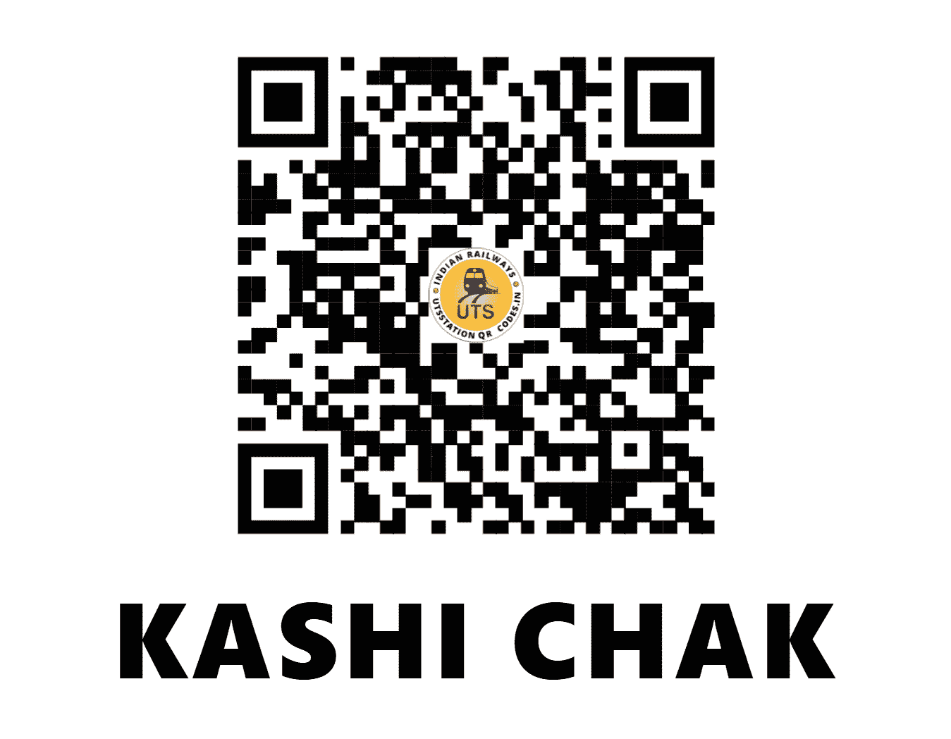 UTS QR Code for KASHI CHAK - KSC (EC - BIHAR)