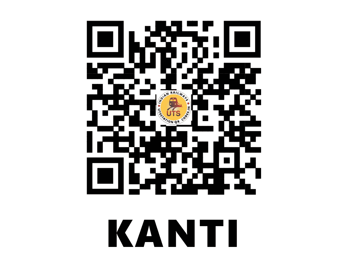 UTS QR Code for KANTI - KTI (EC - BIHAR)