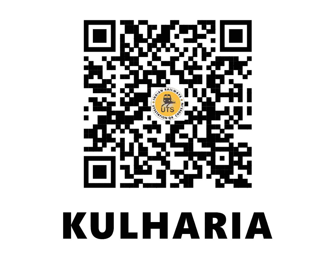 UTS QR Code for KULHARIA - KUA (EC - BIHAR)
