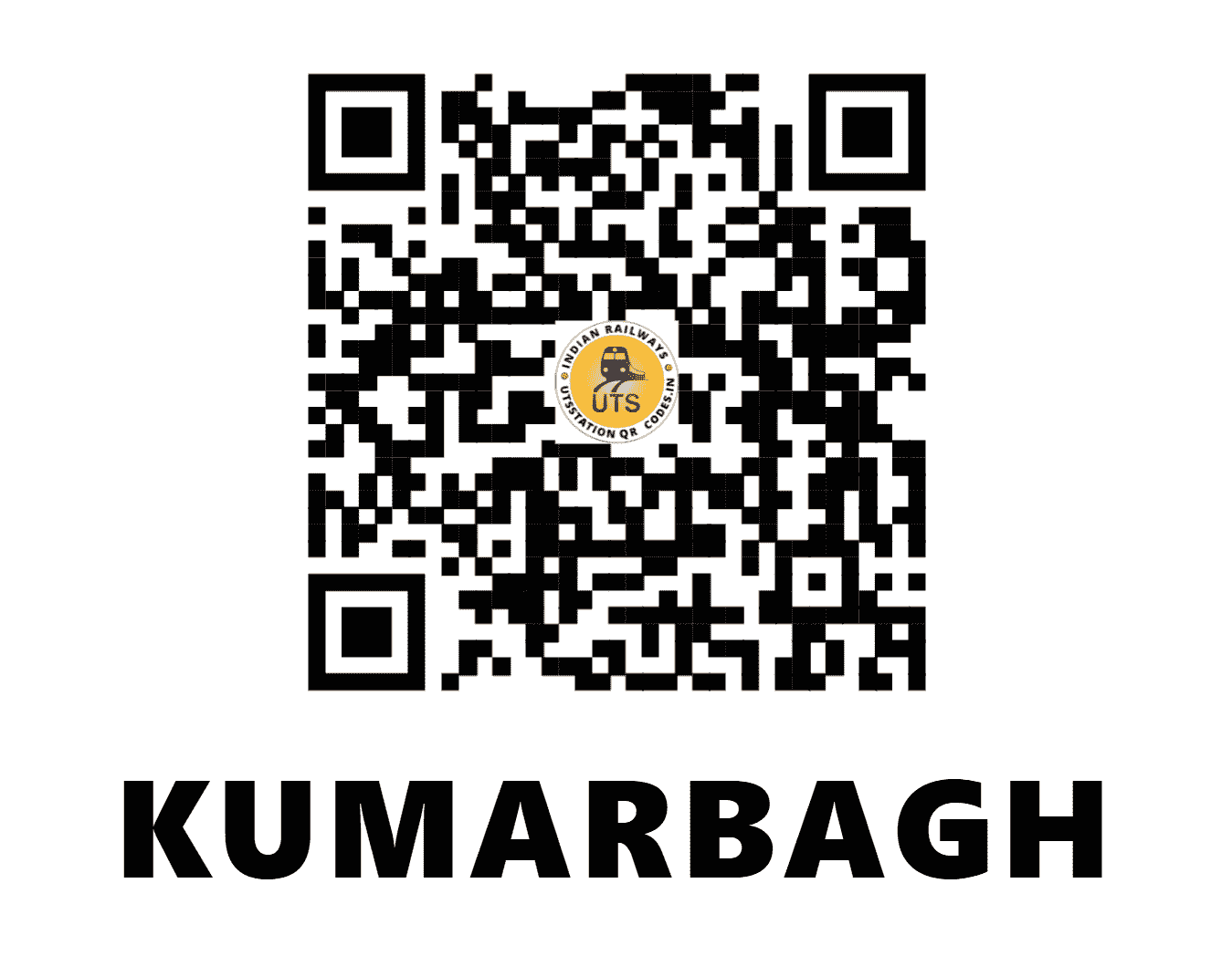 UTS QR Code for KUMARBAGH - KUMB (EC - BIHAR)
