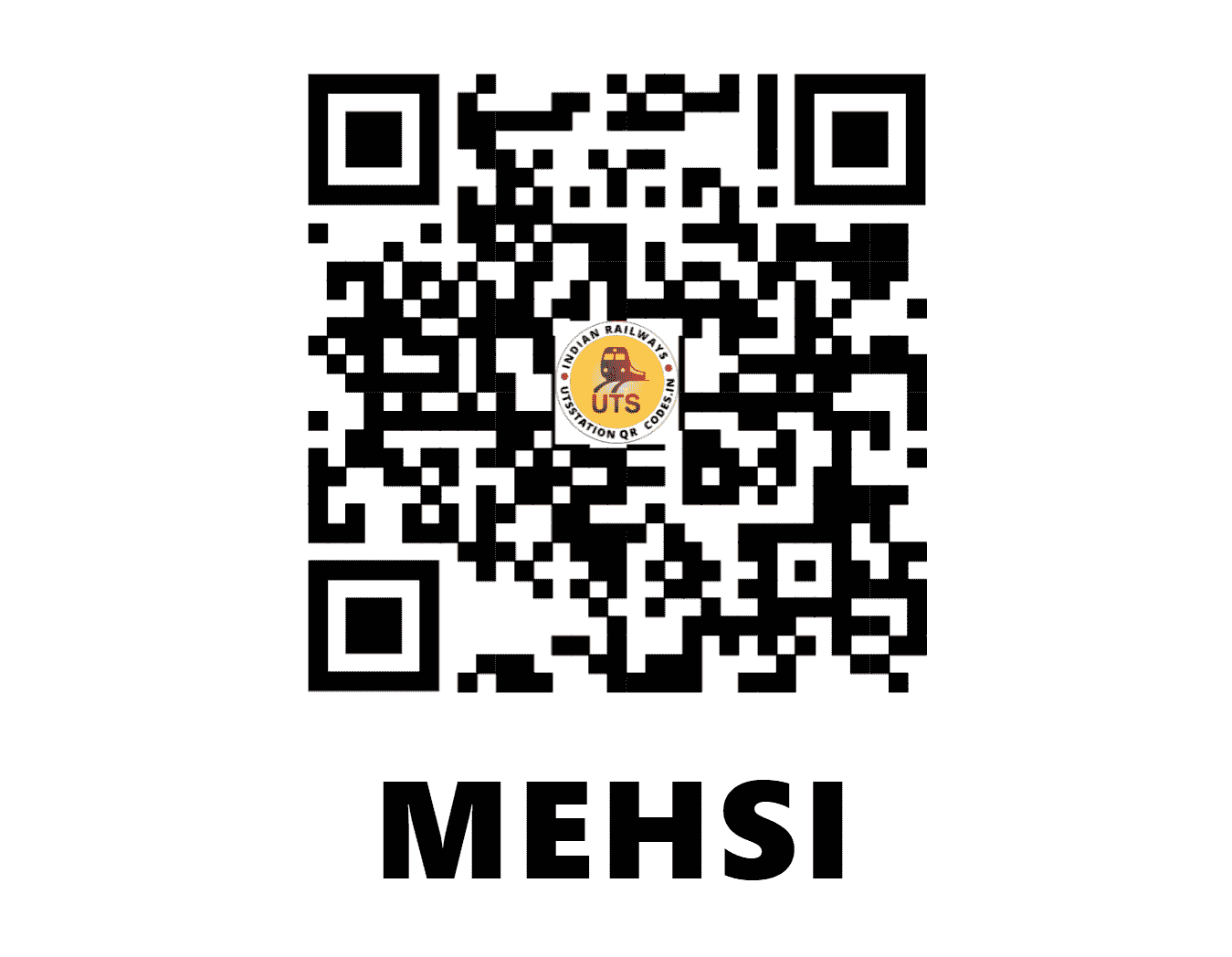 UTS QR Code for MEHSI - MAI (EC - BIHAR)