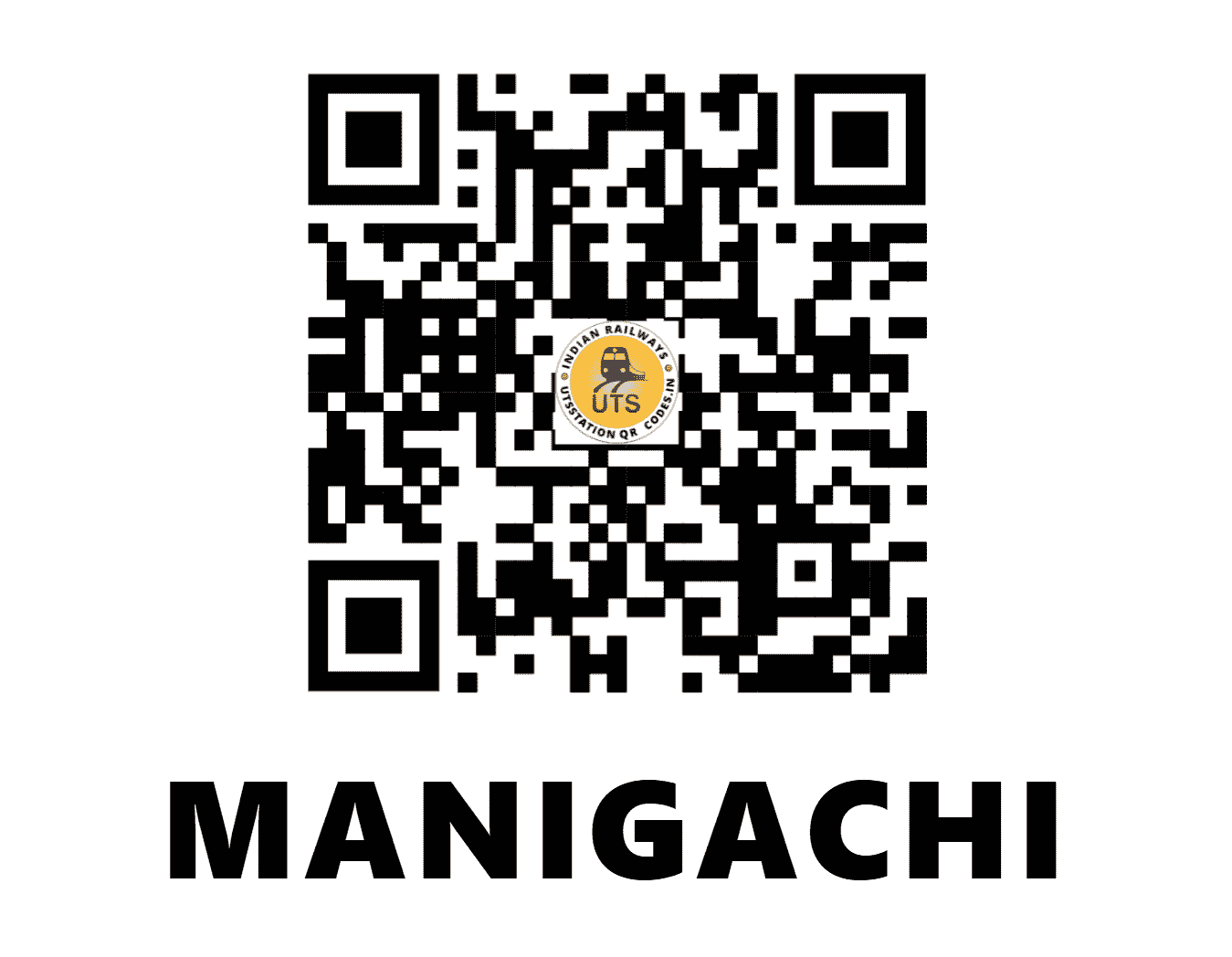 UTS QR Code for MANIGACHI - MGI (EC - BIHAR)