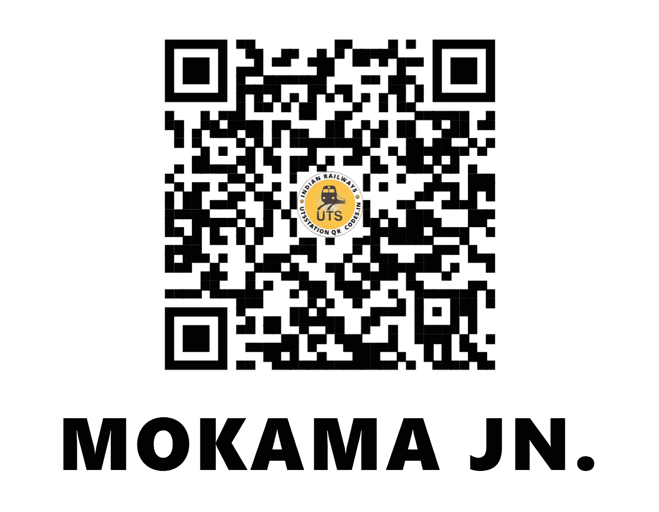 UTS QR Code for MOKAMA JN. - MKA (EC - BIHAR)