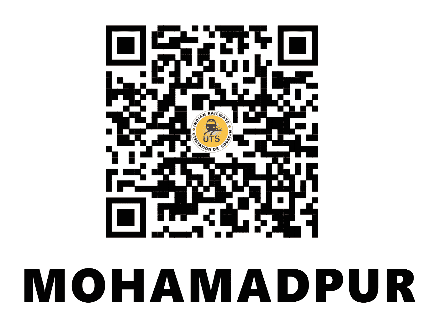 UTS QR Code for MOHAMADPUR - MMDP (EC - BIHAR)