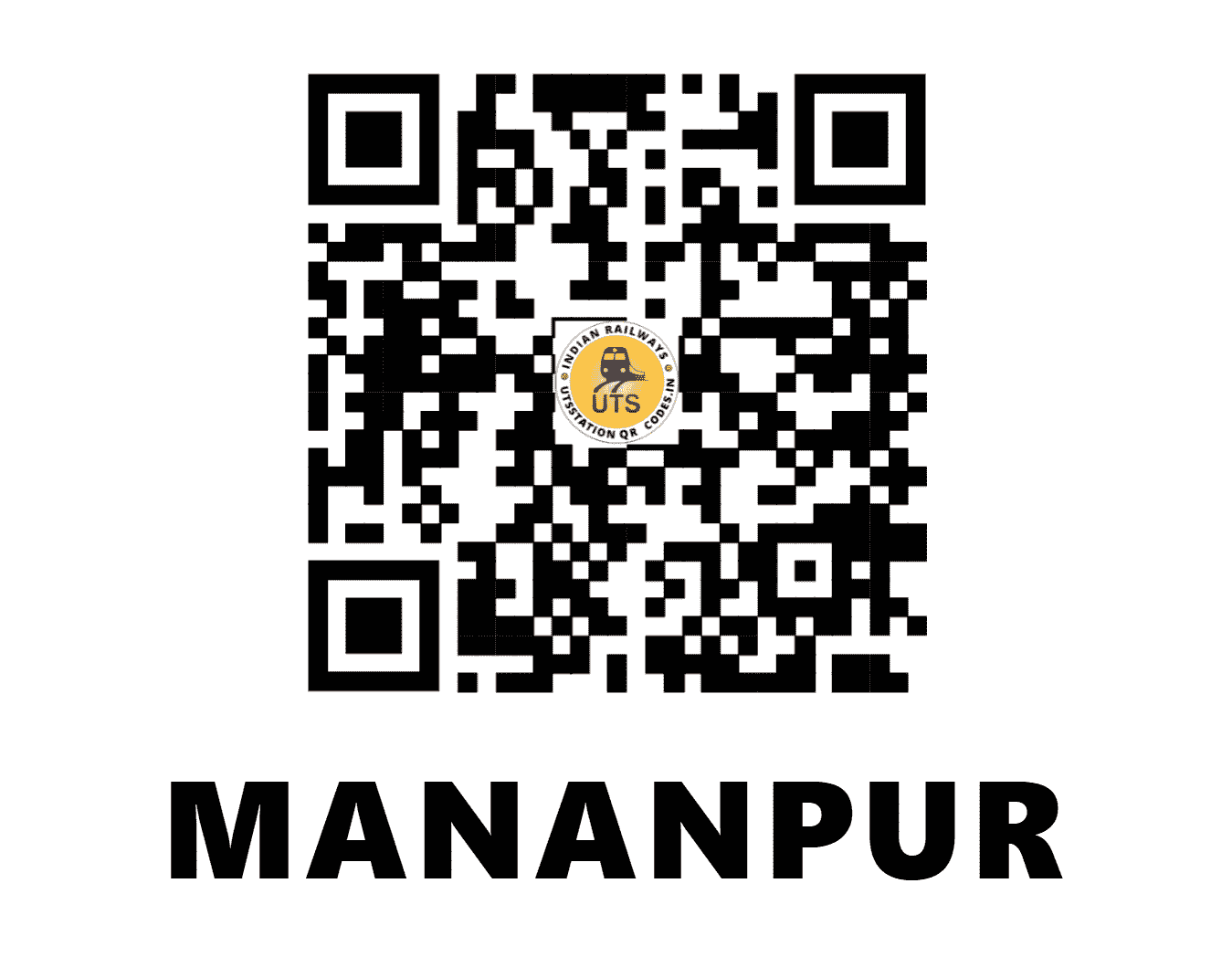 UTS QR Code for MANANPUR - MNP (EC - BIHAR)