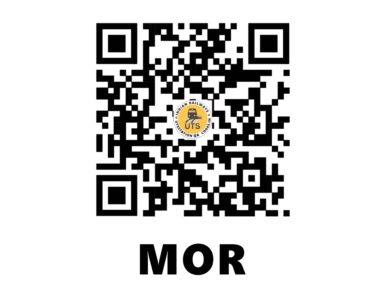 UTS QR Code for MOR - MOR (EC - BIHAR)