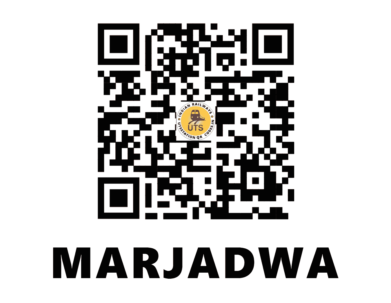 UTS QR Code for MARJADWA - MRJD (EC - BIHAR)
