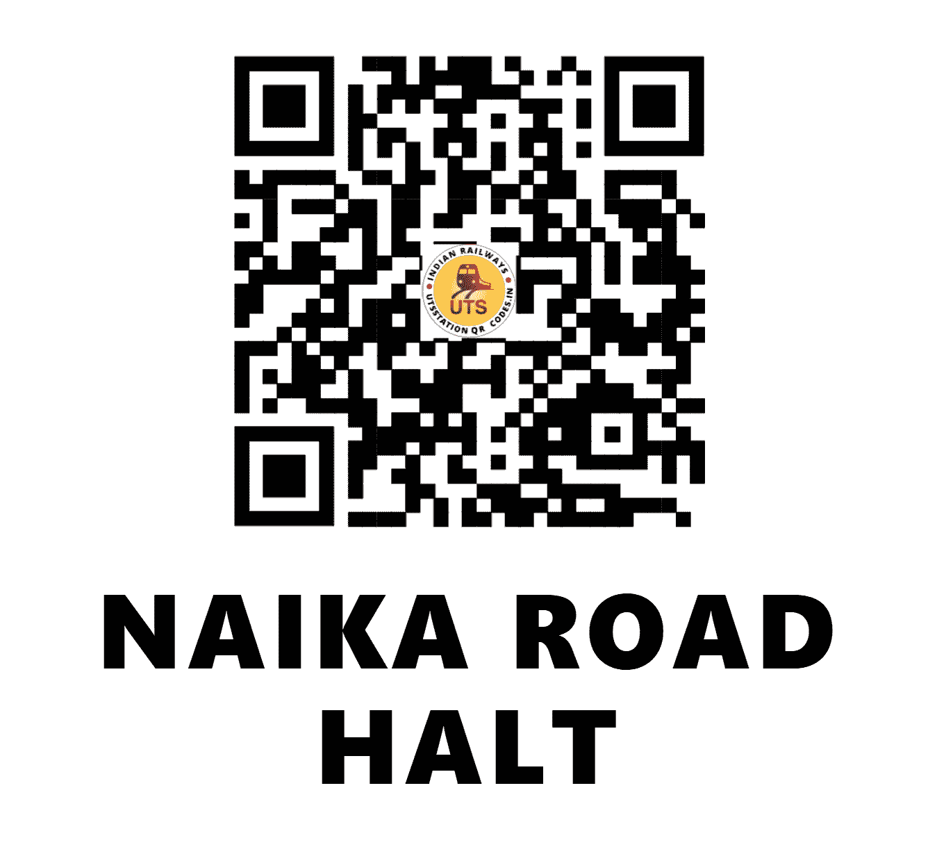 UTS QR Code for NAIKA ROAD HALT - NARD (EC - BIHAR)