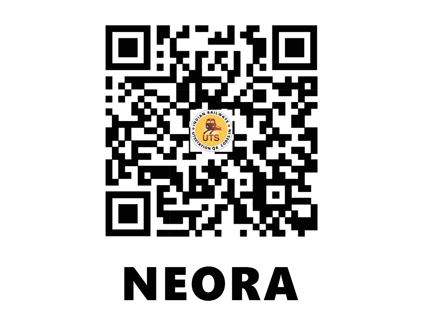 UTS QR Code for NEORA - NEO (EC - BIHAR)