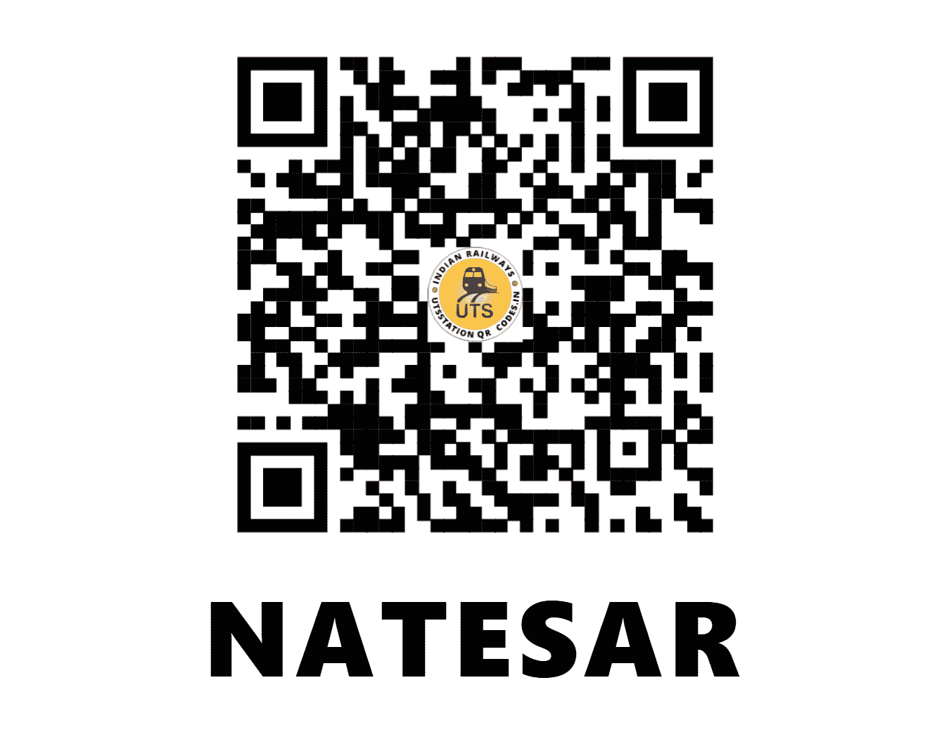 UTS QR Code for NATESAR - NES (EC - BIHAR)