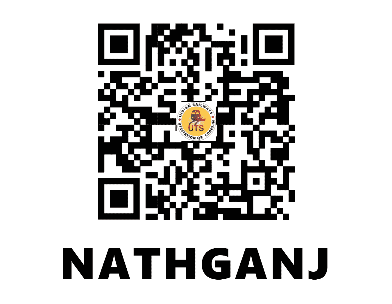 UTS QR Code for NATHGANJ - NGY (EC - BIHAR)
