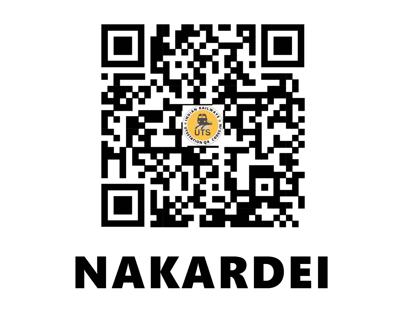 UTS QR Code for NAKARDEI - NKU (EC - BIHAR)