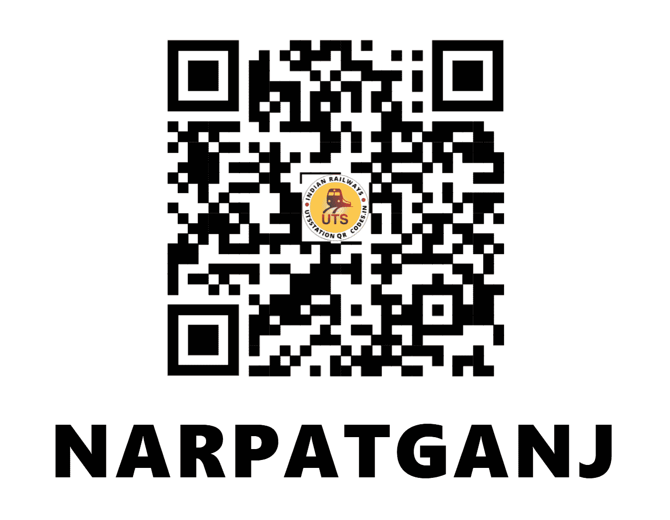 UTS QR Code for NARPATGANJ - NPV (EC - BIHAR)