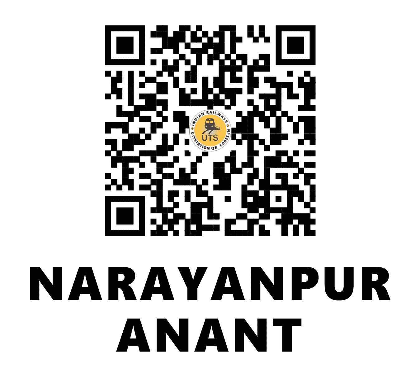 UTS QR Code for NARAYANPUR ANANT - NRPA (EC - BIHAR)
