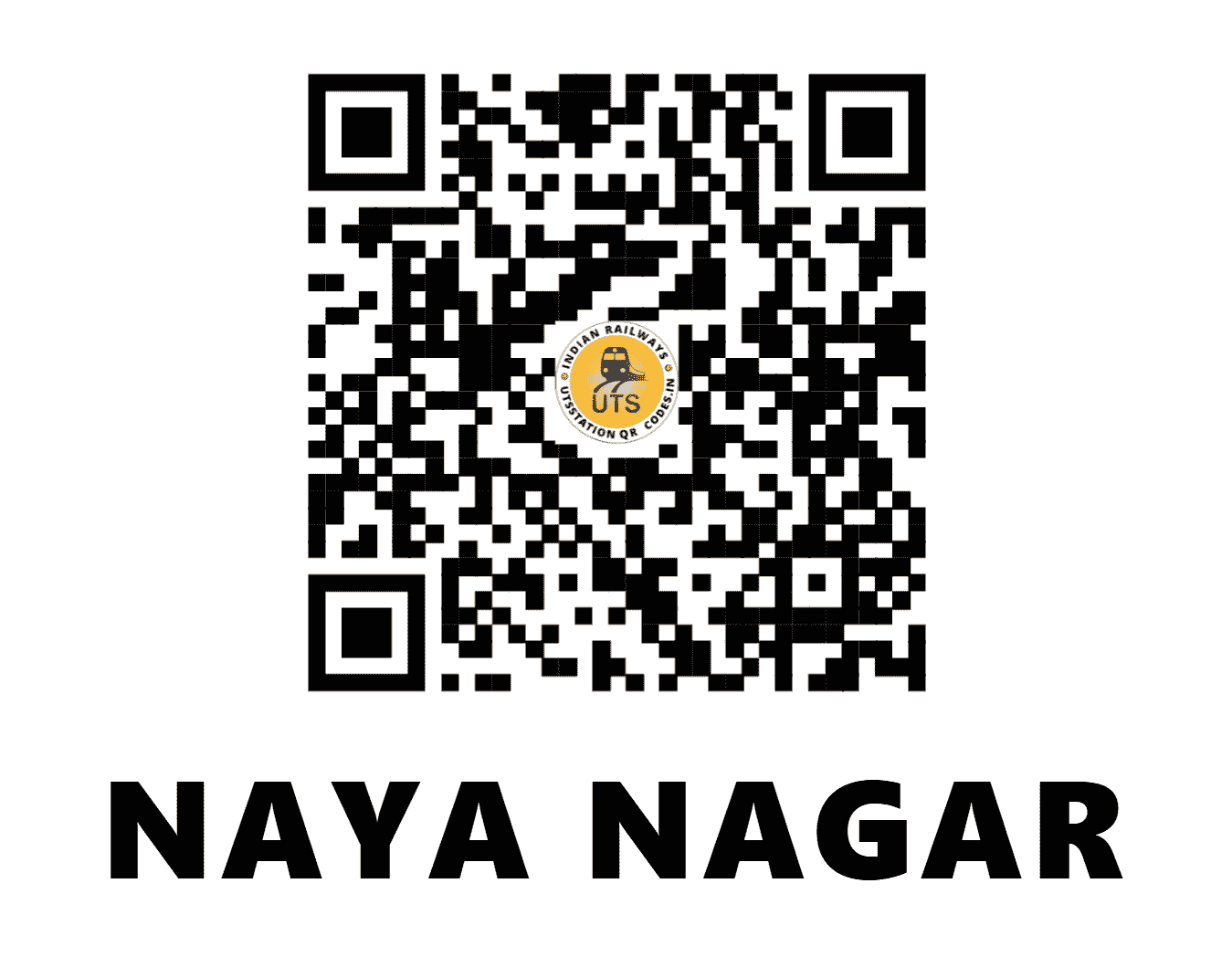 UTS QR Code for NAYA NAGAR - NWC (EC - BIHAR)