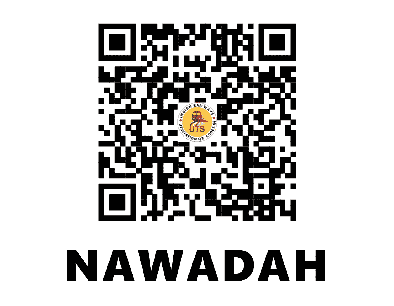 UTS QR Code for NAWADAH - NWD (EC - BIHAR)