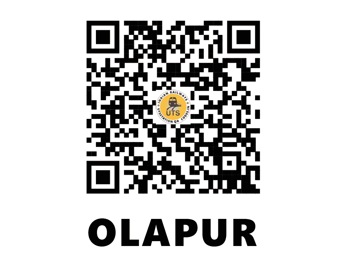 UTS QR Code for OLAPUR - OLP (EC - BIHAR)